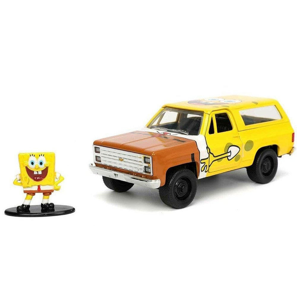HOLLYWOOD RIDES - SPONGEBOB SQUARE Y 1980 CHEVY K5 BLAZER 1/32 - 1