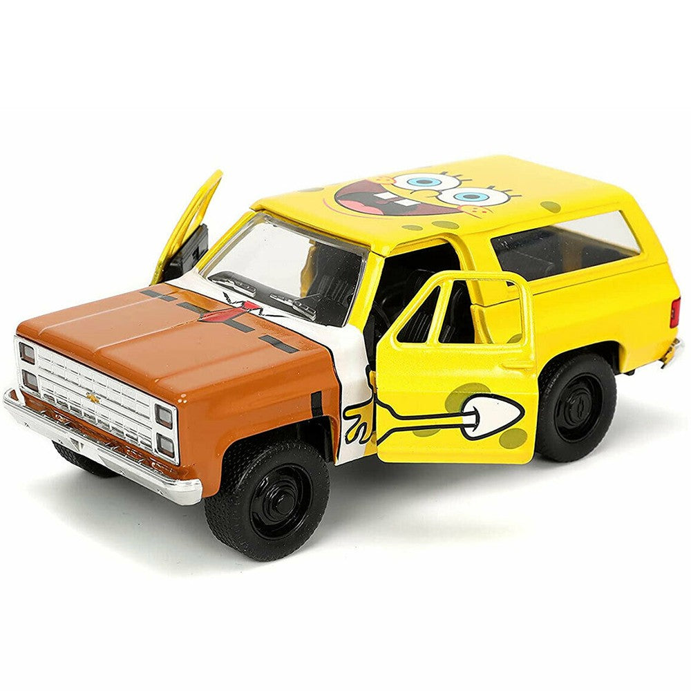HOLLYWOOD RIDES - SPONGEBOB SQUARE Y 1980 CHEVY K5 BLAZER 1/32 - 2