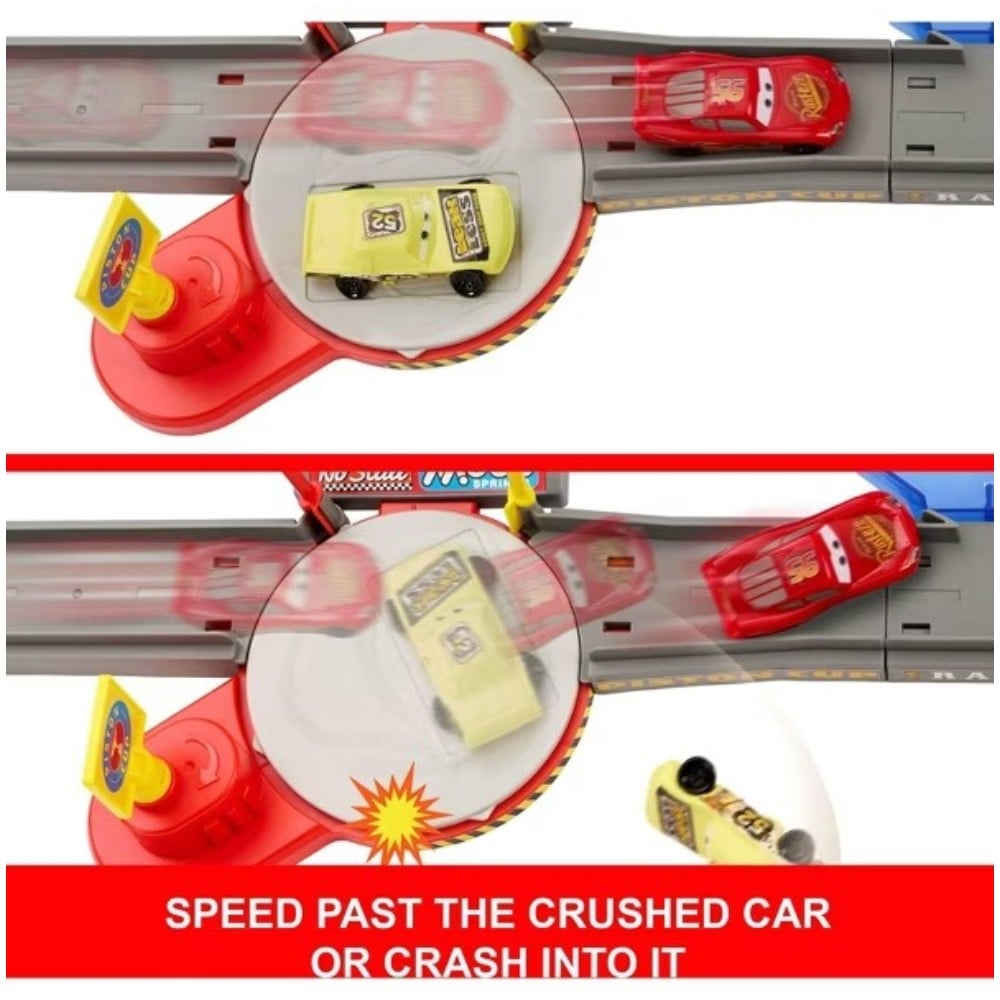 DISNEY PIXAR CARS PISTON CUP STUNTING SPEEDWAY 1/55 - 4