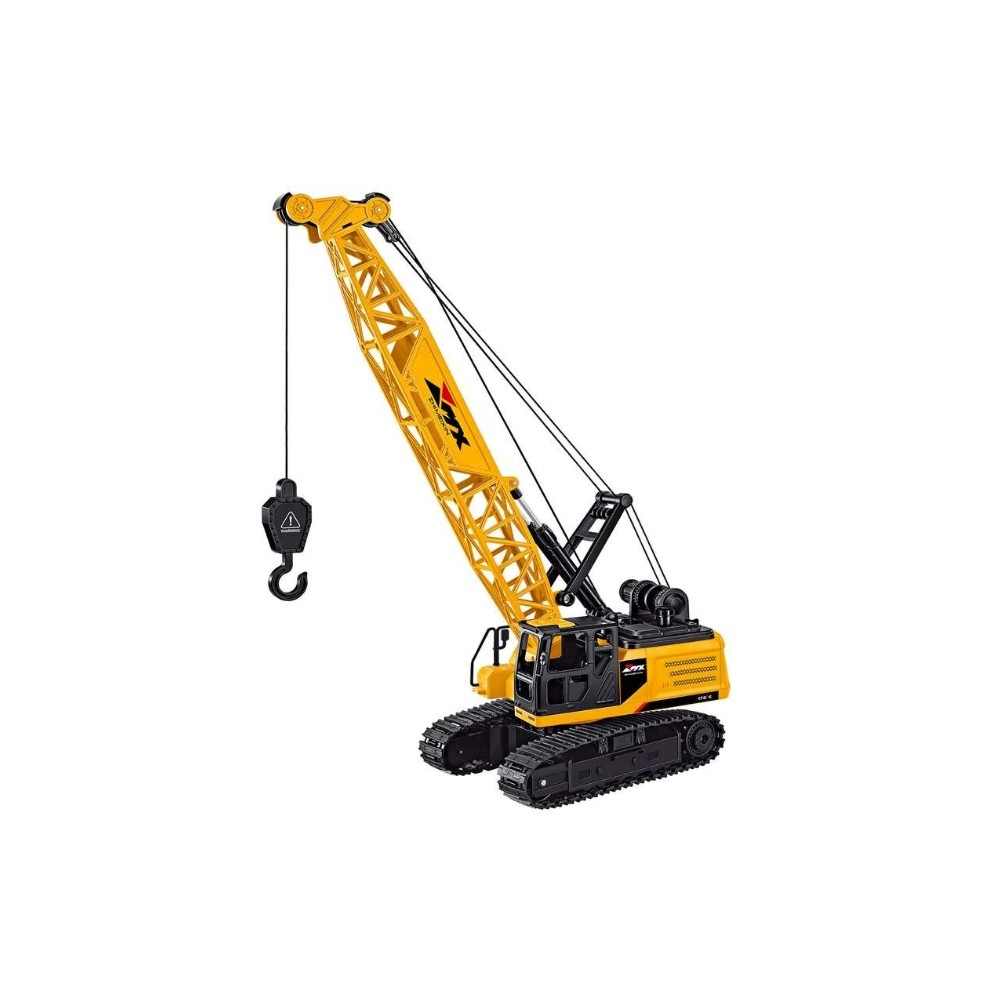 CRAWLER CRANE CONTROL REMOTO (SONIDO, LUCES Y VAPOR) 1/18 - 1