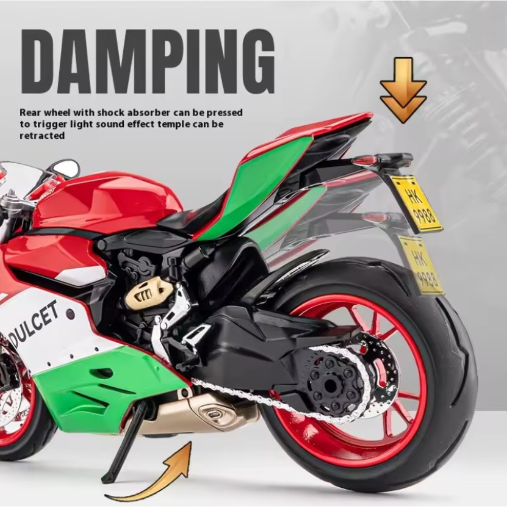 DULCET 1199 PANIGALE S (VERDE) 1/12 - 4