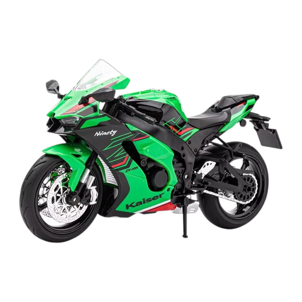 KAISER NINJA ZX-10R (VERDE) 1/12 (LUCES Y SONIDO) - 1