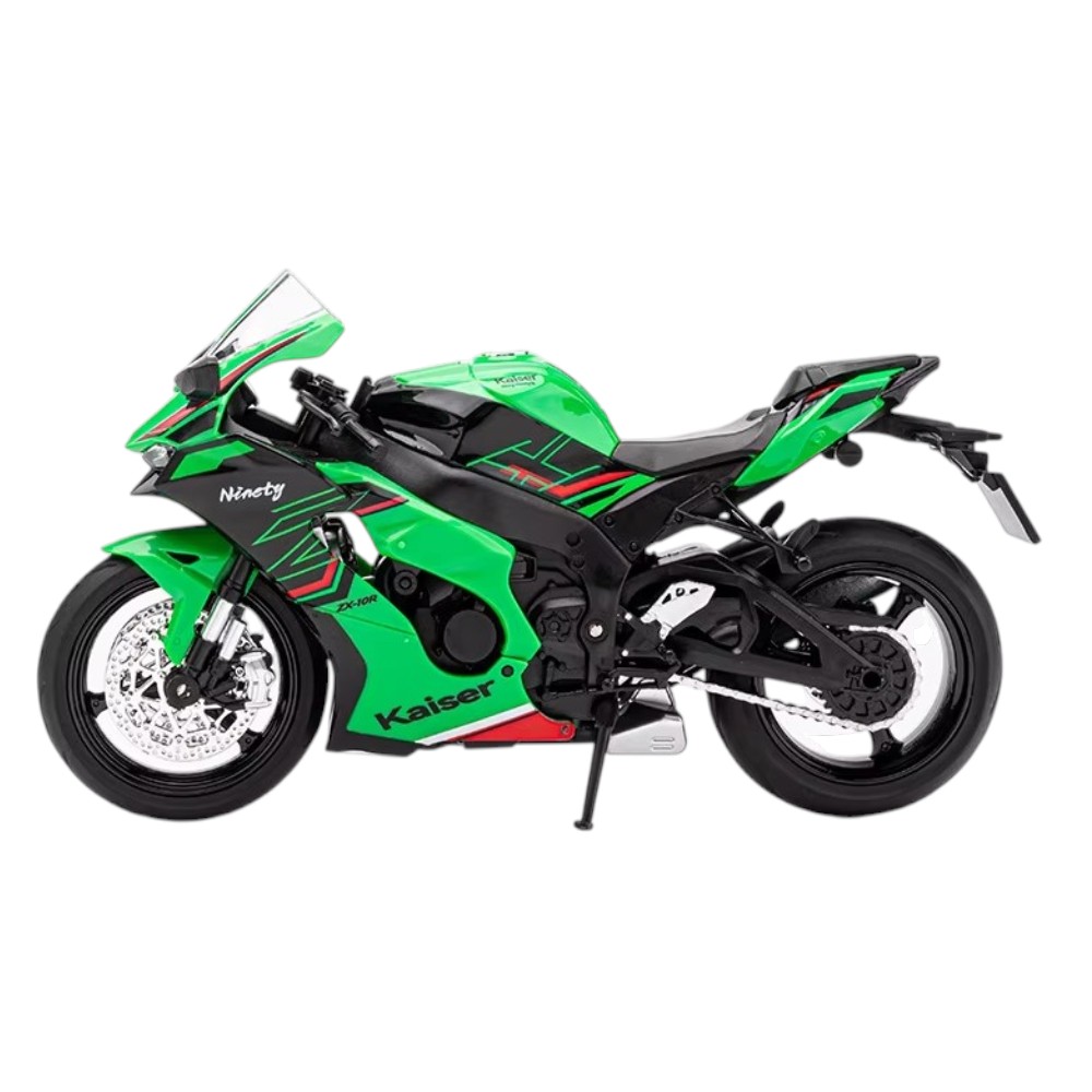 KAISER NINJA ZX-10R (VERDE) 1/12 (LUCES Y SONIDO) - 3