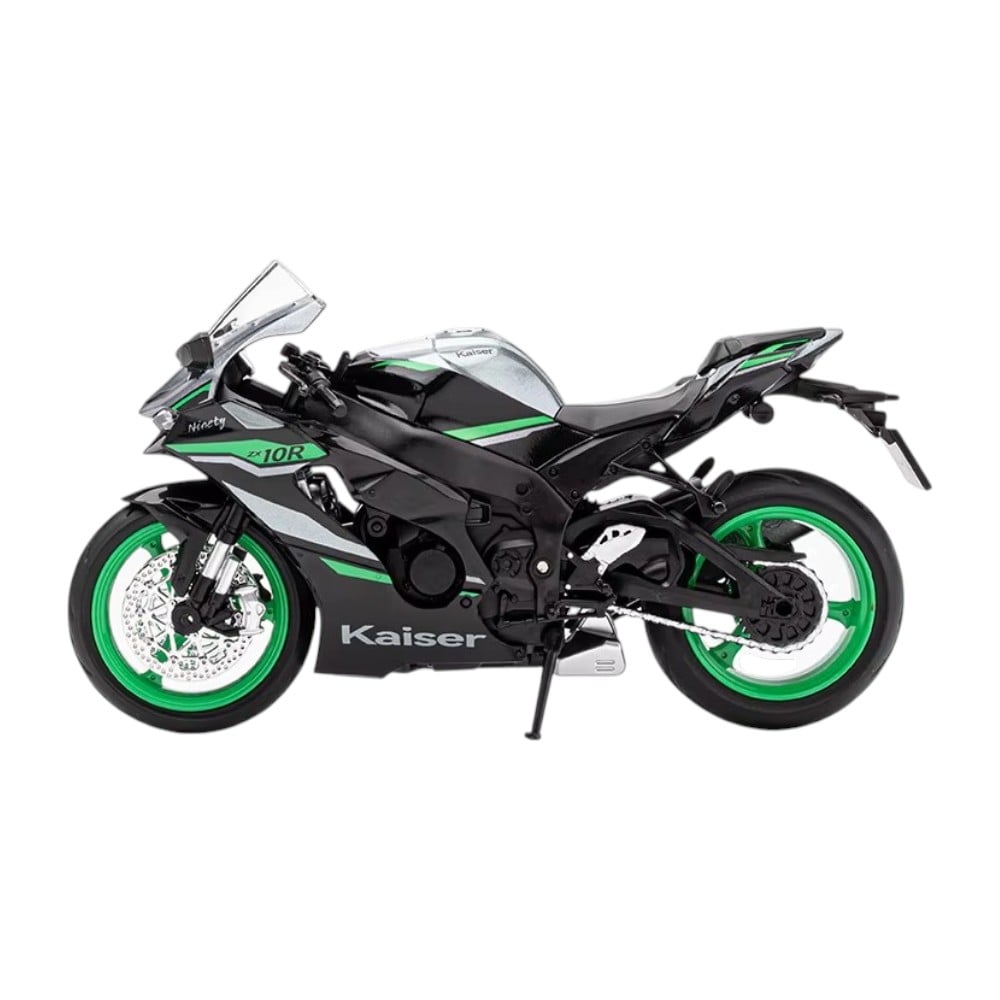 KAISER NINJA ZX-10R (NEGRO) 1/12 (LUCES Y SONIDO) - 3