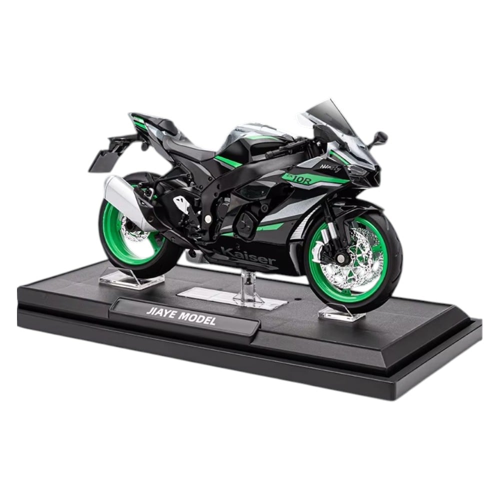 KAISER NINJA ZX-10R (NEGRO) 1/12 (LUCES Y SONIDO) - 4