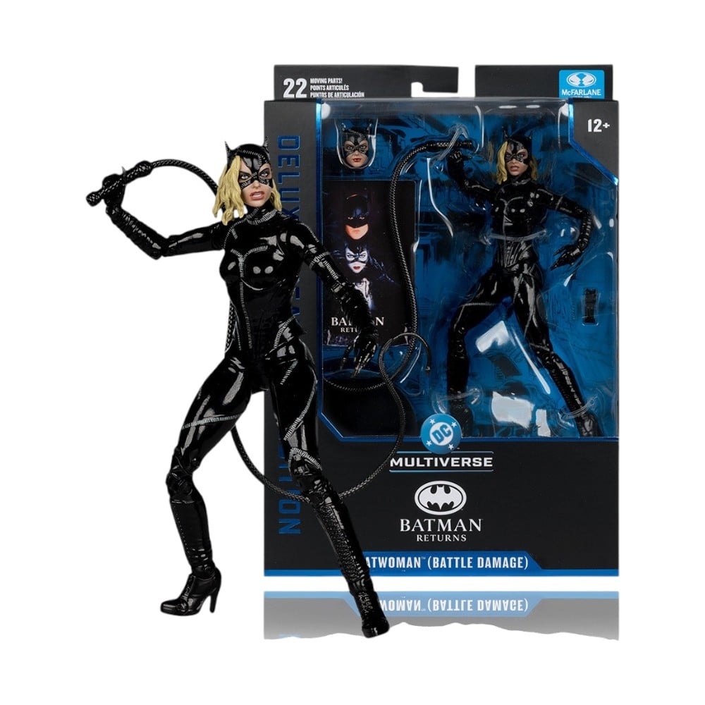 DC MULTIVERSE DELUXE THEATRICAL EDITION CATWOMAN (BATTLE DAMAGED) - 1
