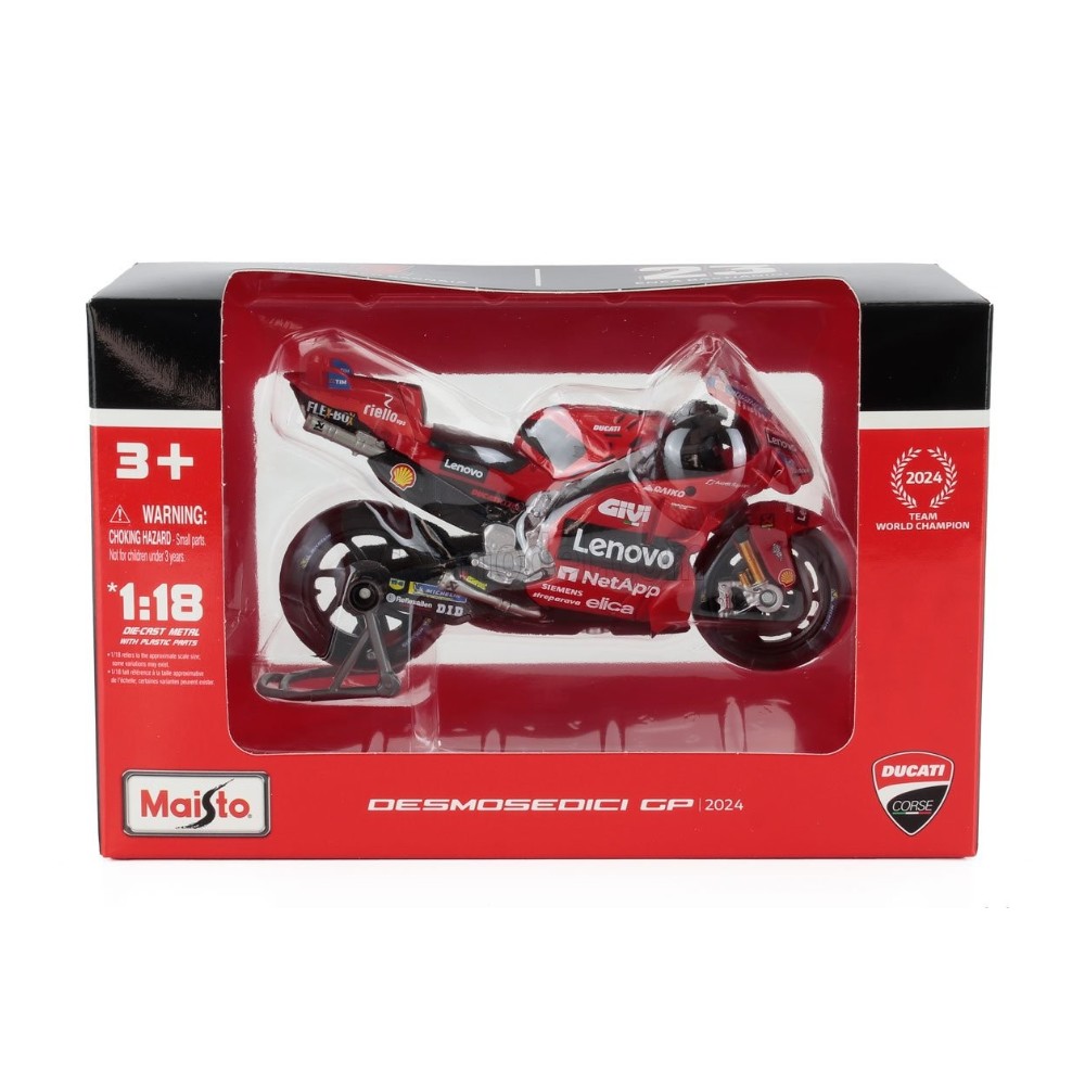 MOTOGP DUCATI DESMOSEDICI (2024) #23 ENEA BASTIANINI 1/18 - 6