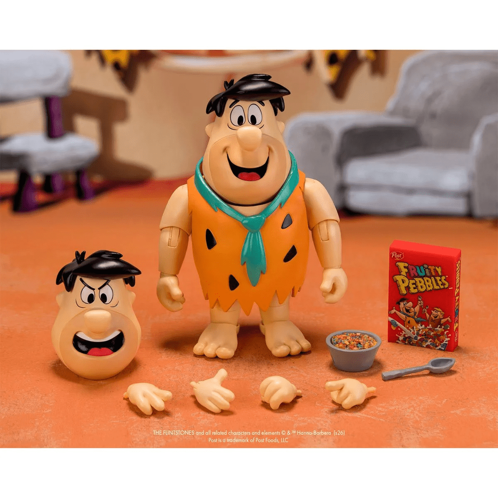 THE FLINTSTONES FRUITY PEBBLES FRED FLINTSTONE (PEDRO PICAPIEDRA) 1/12 - 2