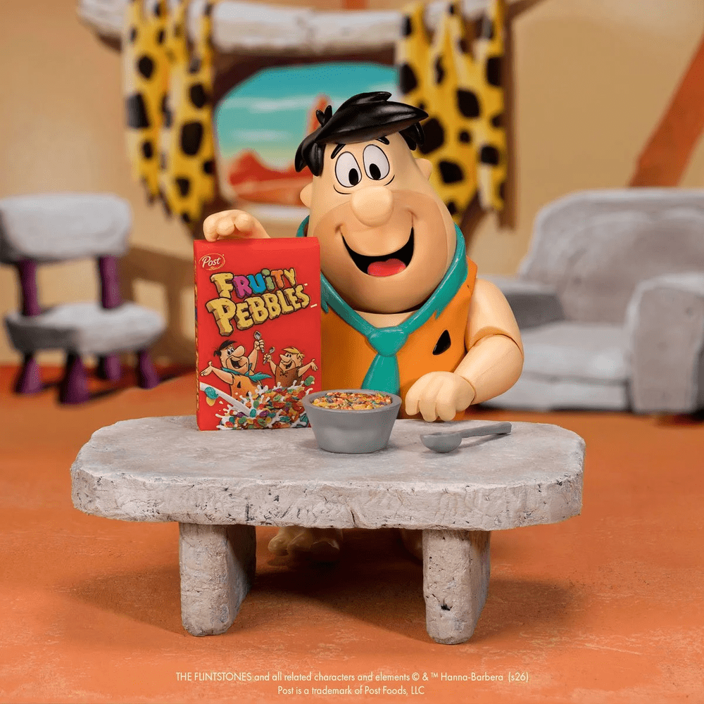 THE FLINTSTONES FRUITY PEBBLES FRED FLINTSTONE (PEDRO PICAPIEDRA) 1/12 - 7