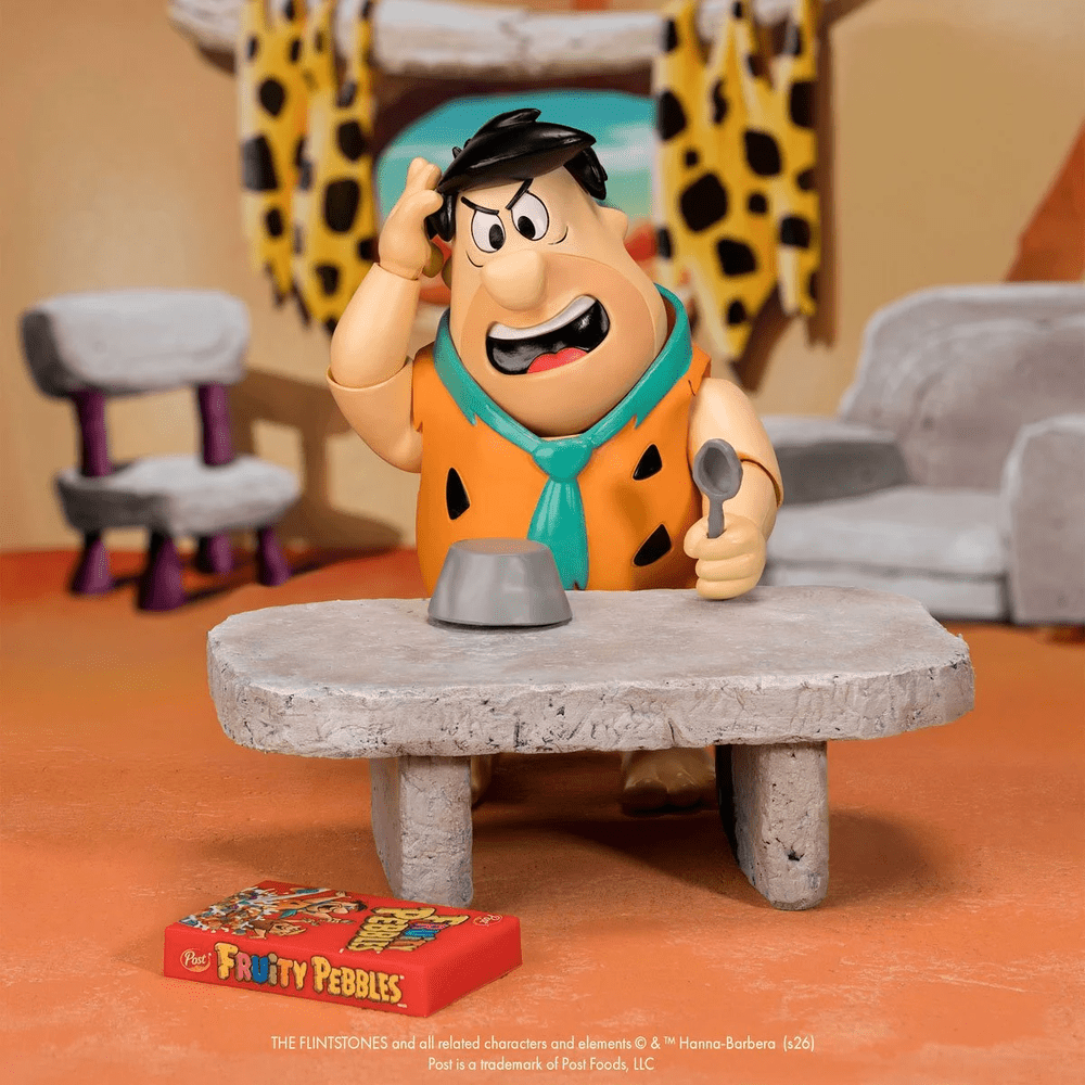 THE FLINTSTONES FRUITY PEBBLES FRED FLINTSTONE (PEDRO PICAPIEDRA) 1/12 - 8