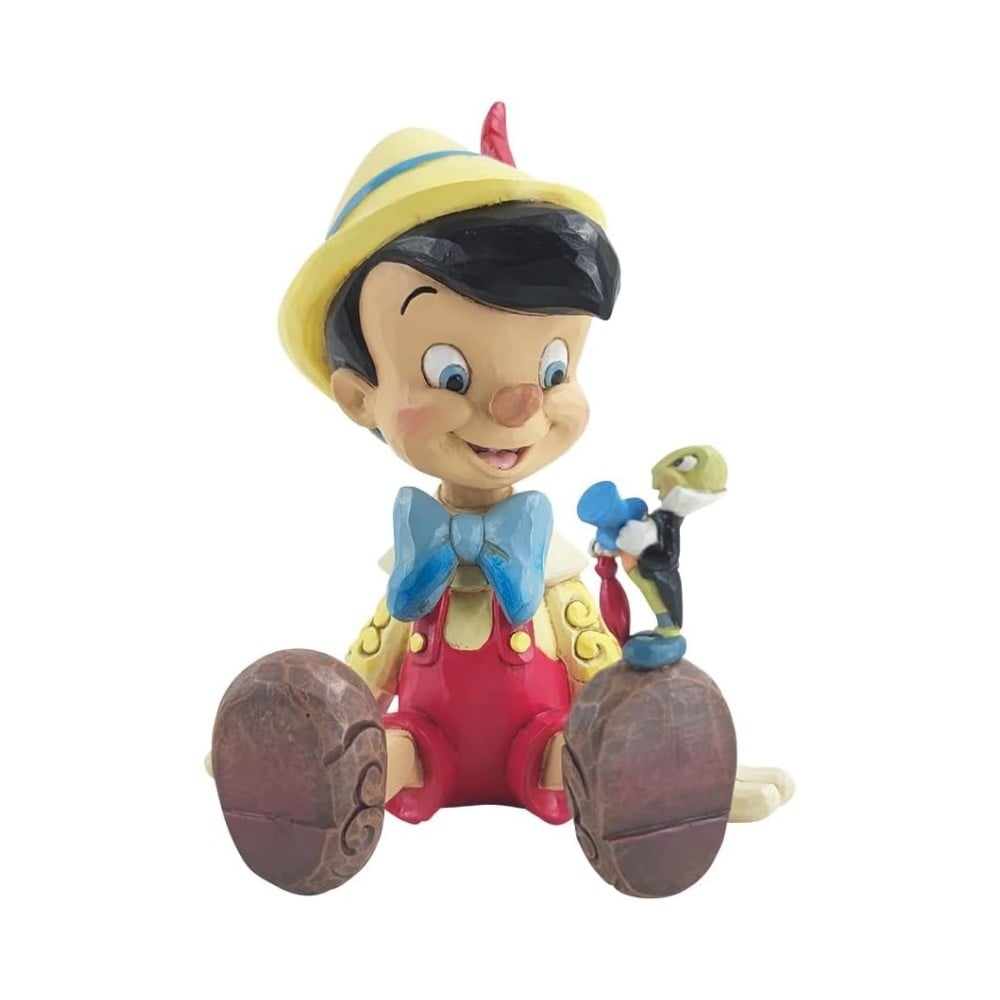 DISNEY TRADITIONS: PINOCCHIO Y JIMINY SITTING 'WISHFUL AND WISE' - 1