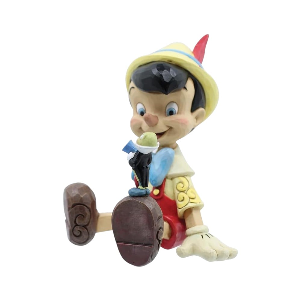 DISNEY TRADITIONS: PINOCCHIO Y JIMINY SITTING 'WISHFUL AND WISE' - 2