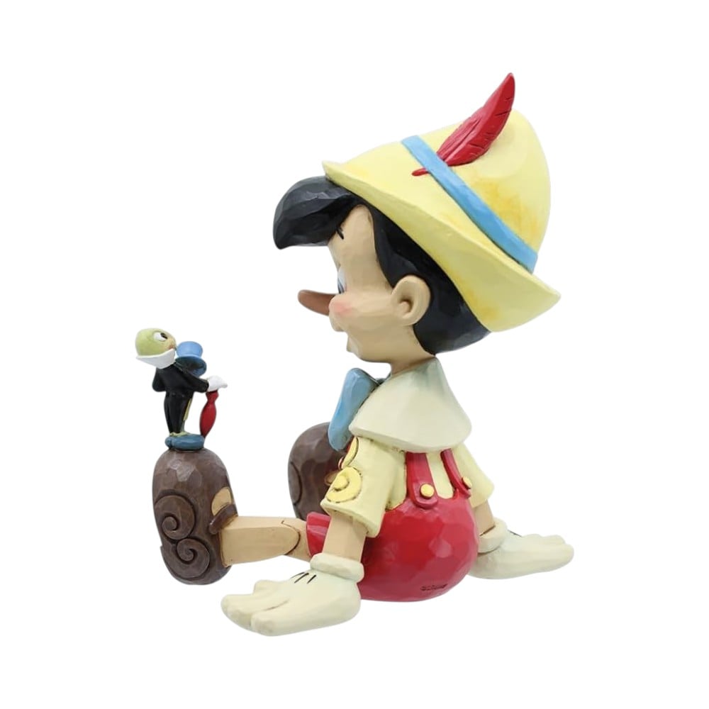 DISNEY TRADITIONS: PINOCCHIO Y JIMINY SITTING 'WISHFUL AND WISE' - 3