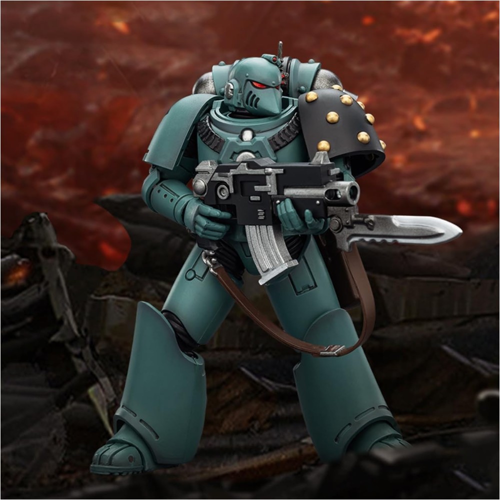 WARHAMMER (THE HORUS HERESY) SONS OF HORUS MKVI TACTICAL LEGIONARY 1/18 - 7