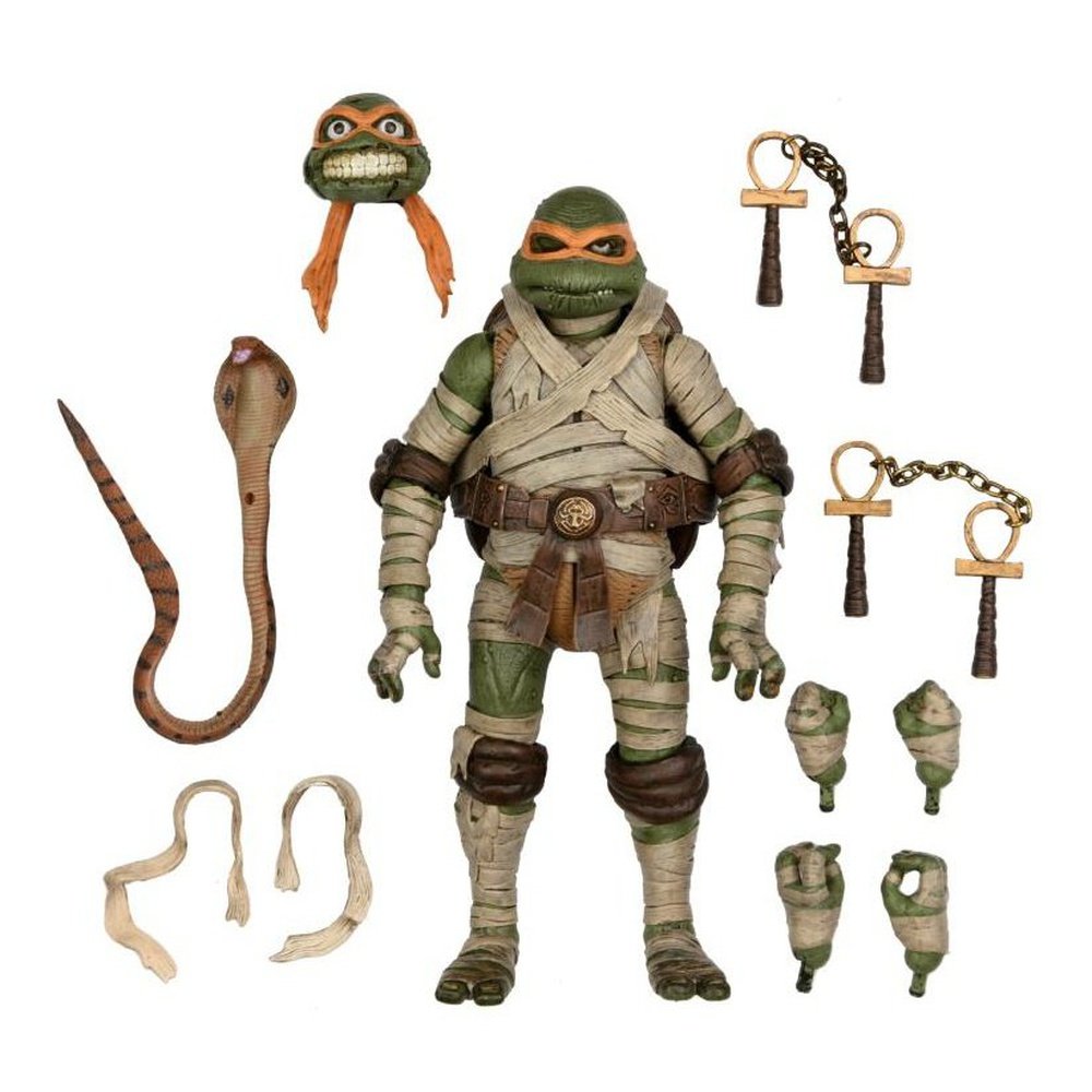 UNIVERSAL MONSTERS X TMNT - ULTIMATE MICHELANGELO AS THE MUMMY - 10