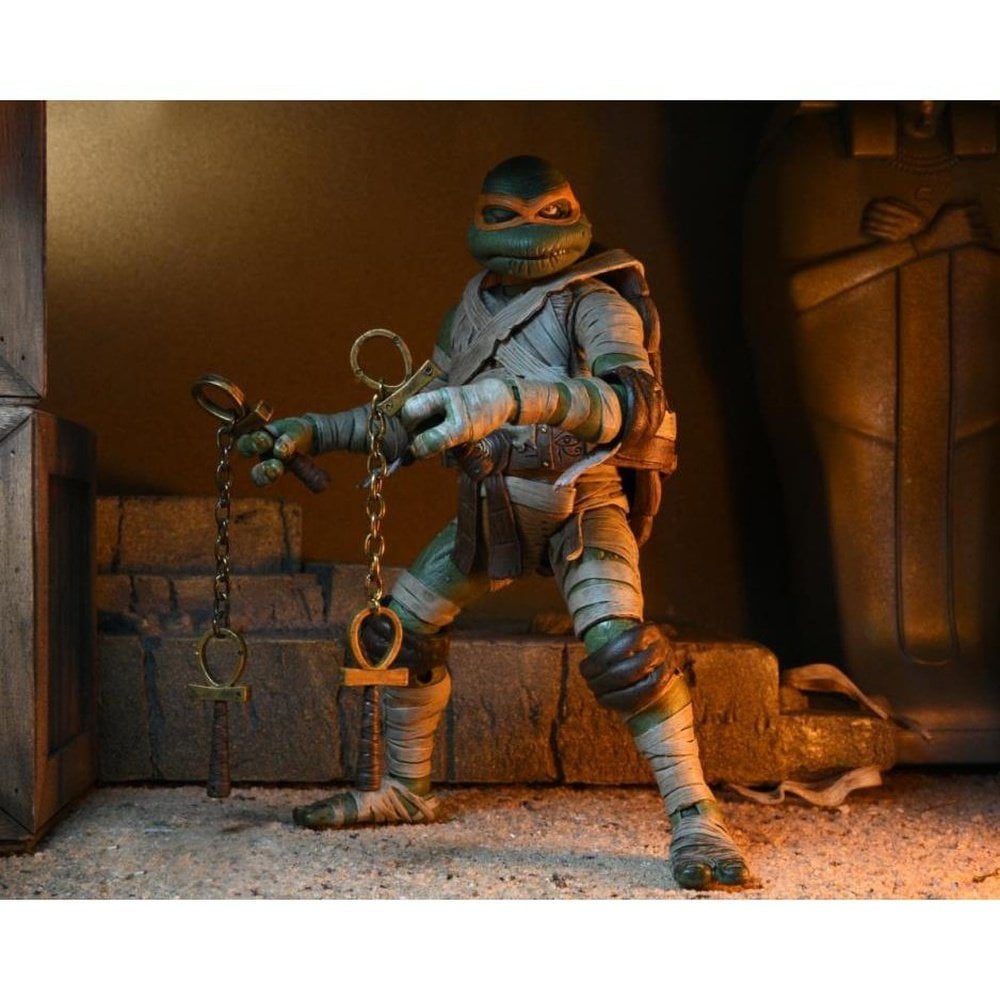 UNIVERSAL MONSTERS X TMNT - ULTIMATE MICHELANGELO AS THE MUMMY - 2