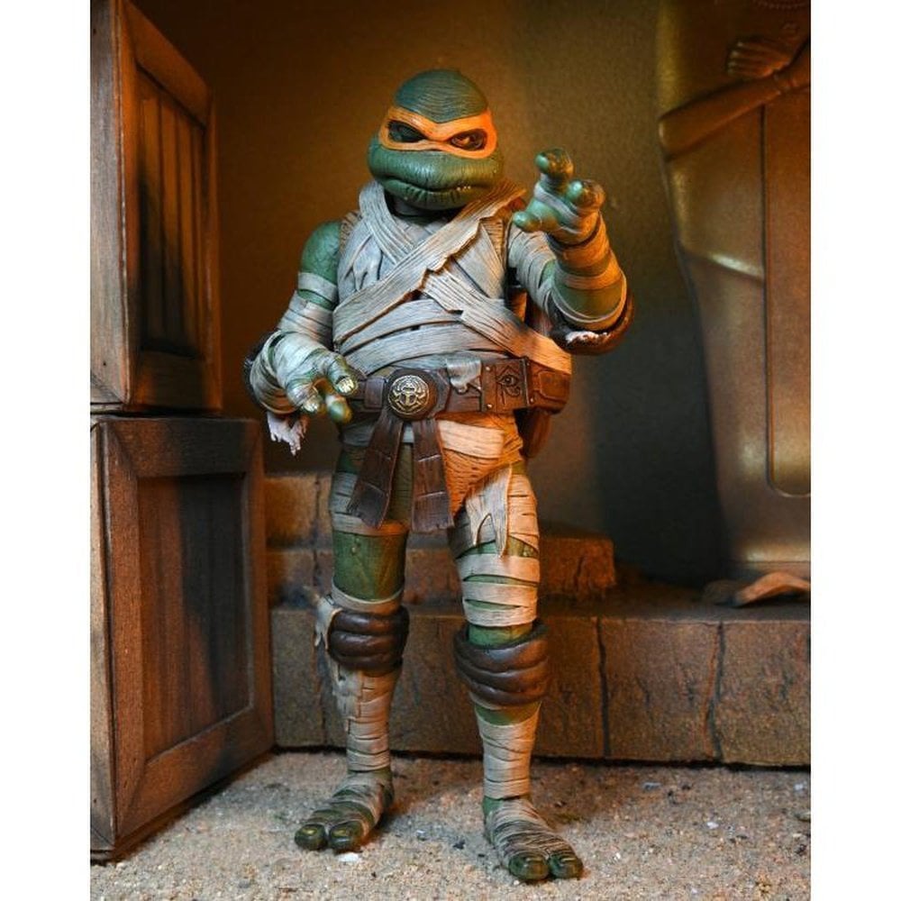 UNIVERSAL MONSTERS X TMNT - ULTIMATE MICHELANGELO AS THE MUMMY - 3