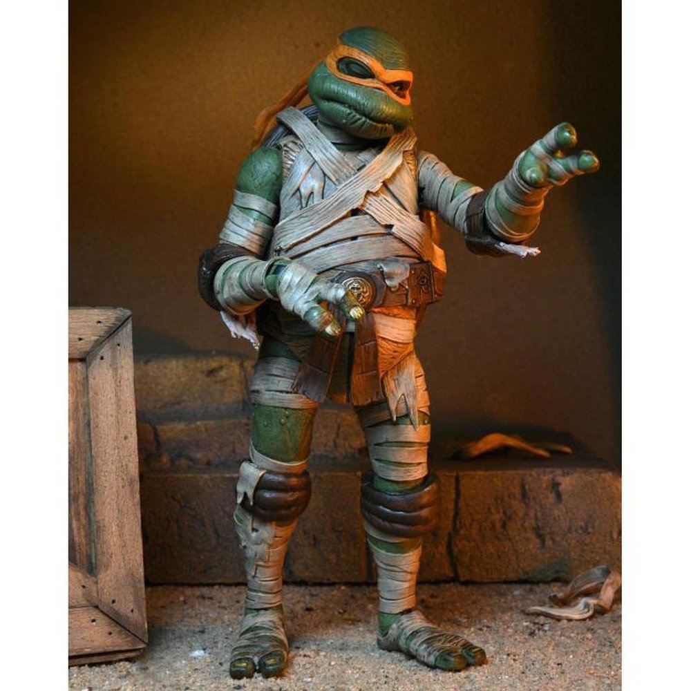 UNIVERSAL MONSTERS X TMNT - ULTIMATE MICHELANGELO AS THE MUMMY - 4