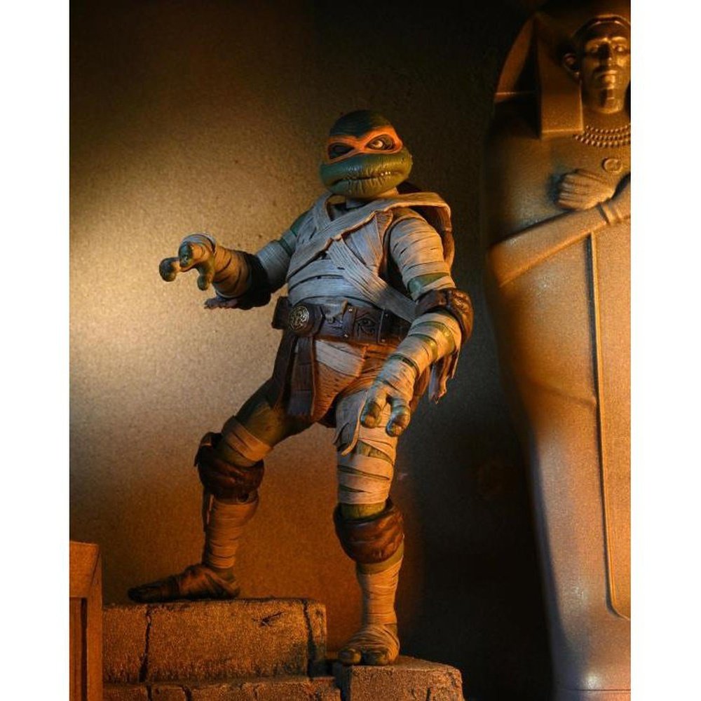 UNIVERSAL MONSTERS X TMNT - ULTIMATE MICHELANGELO AS THE MUMMY - 5