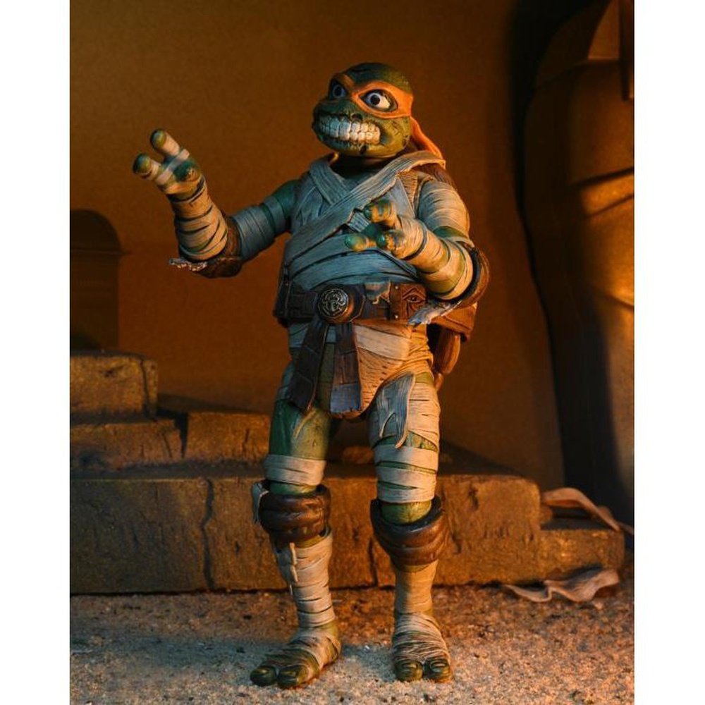 UNIVERSAL MONSTERS X TMNT - ULTIMATE MICHELANGELO AS THE MUMMY - 6
