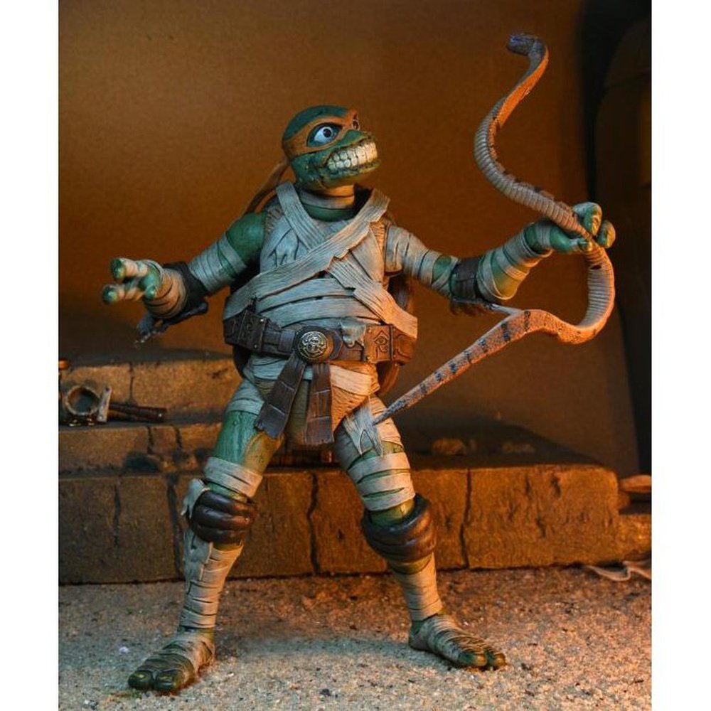 UNIVERSAL MONSTERS X TMNT - ULTIMATE MICHELANGELO AS THE MUMMY - 7
