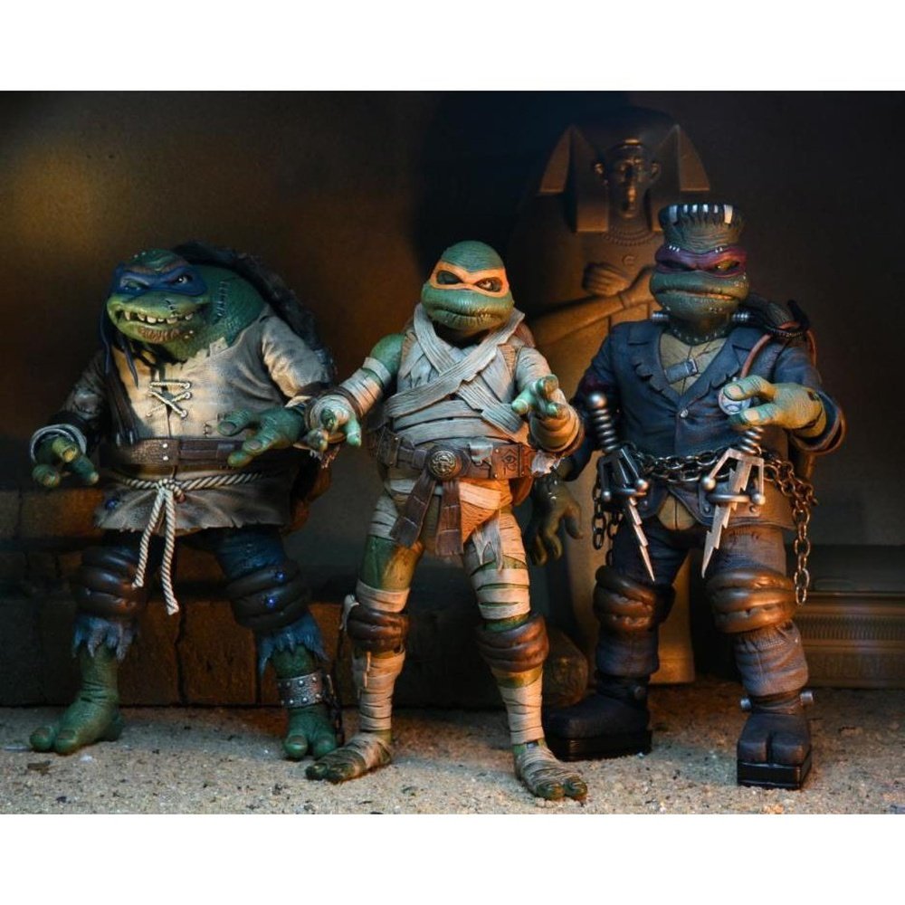 UNIVERSAL MONSTERS X TMNT - ULTIMATE MICHELANGELO AS THE MUMMY - 9
