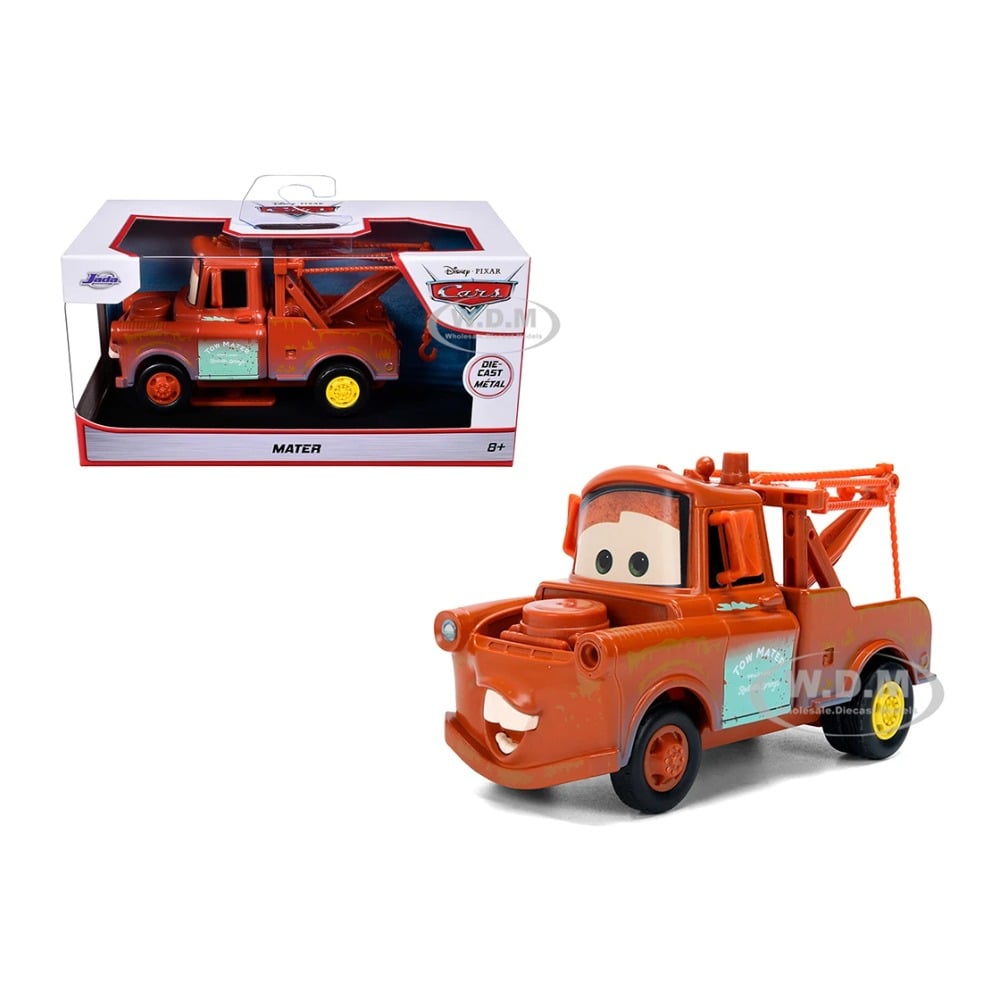 DISNEY PIXAR CARS 'TOW MATER' TOW TRUCK BROWN (RUSTED) 1/32 - 1