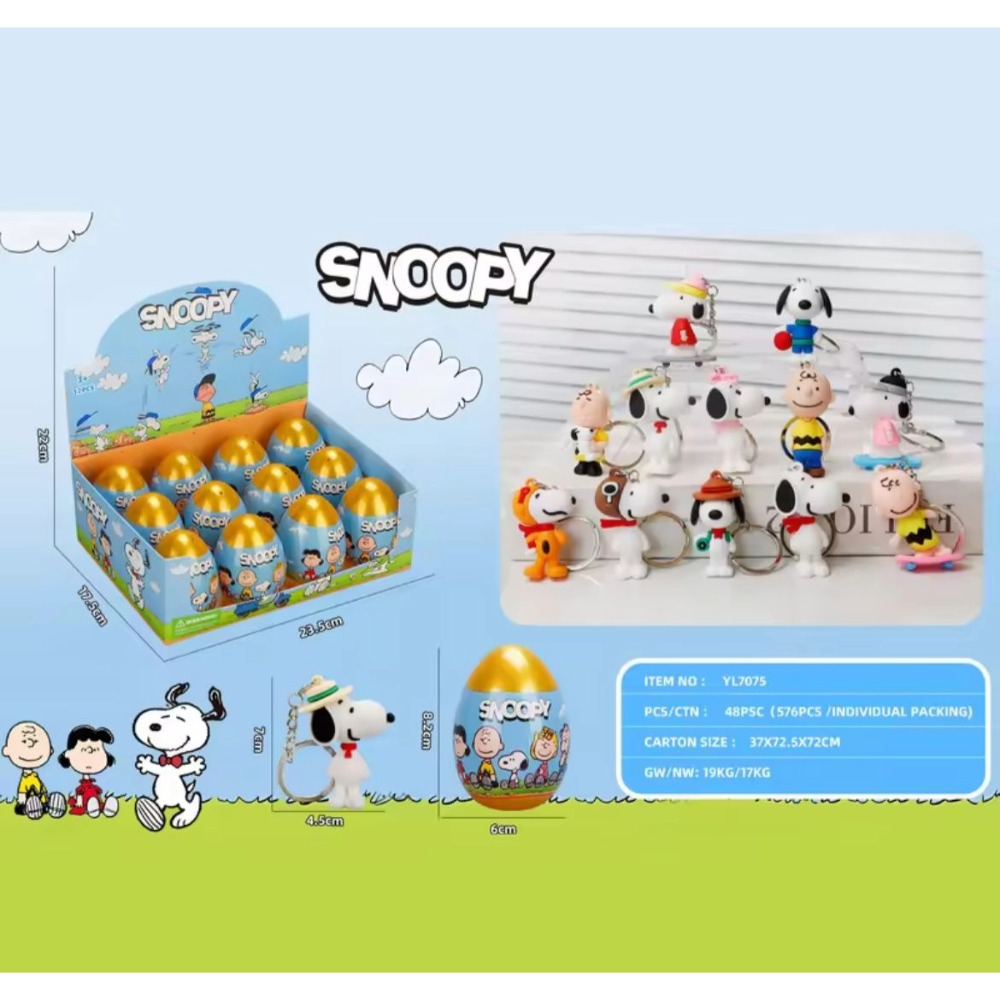 HUEVITOS SORPRESA DE PEANUTS (SNOOPY) - 1