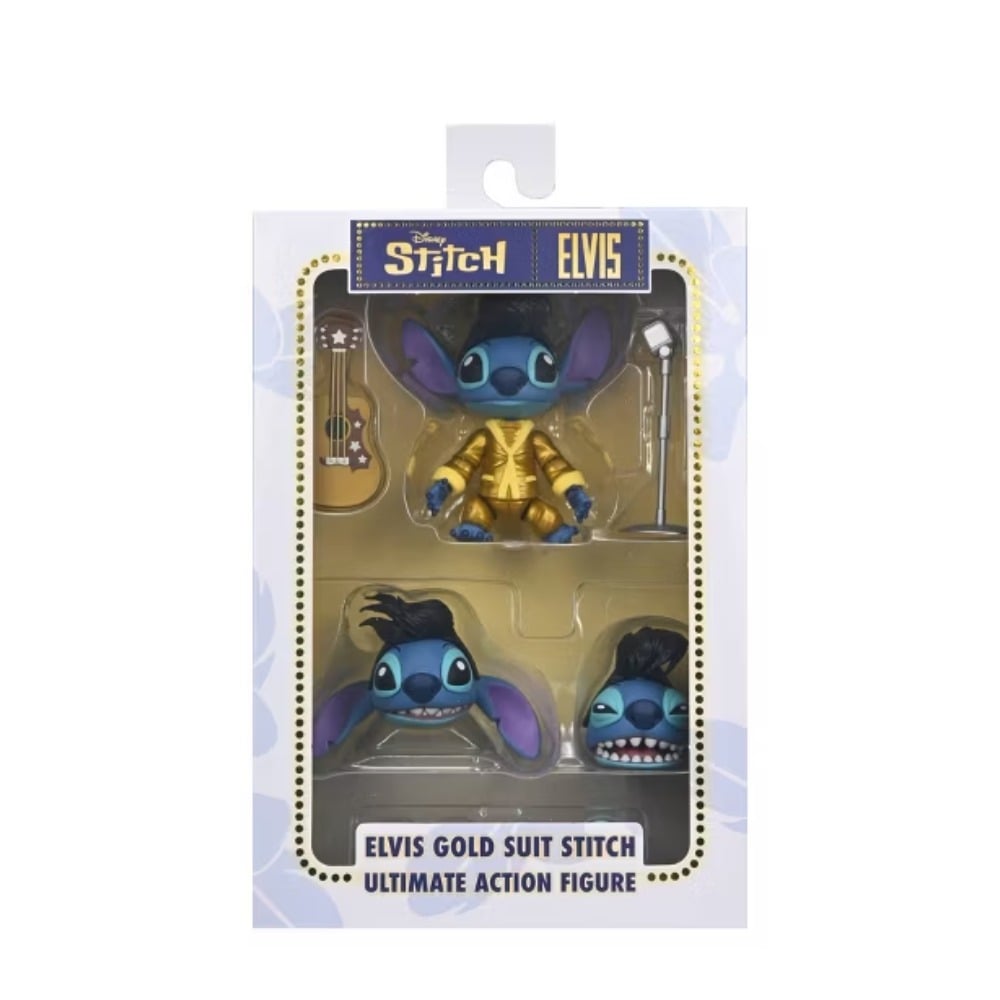 DISNEY LILO Y STITCH ULTIMATE GOLD SUIT ELVIS STITCH - 2