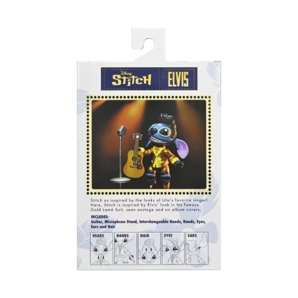 DISNEY LILO Y STITCH ULTIMATE GOLD SUIT ELVIS STITCH - 3