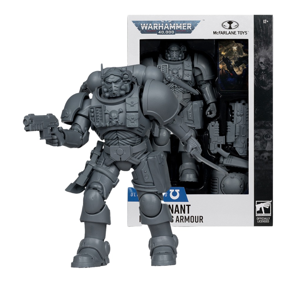 WARHAMMER 40,000 - ULTRAMARINES LIEUTENANT IN PHOBOS ARMOR (ARTIST PROOF) 1/10 - 1