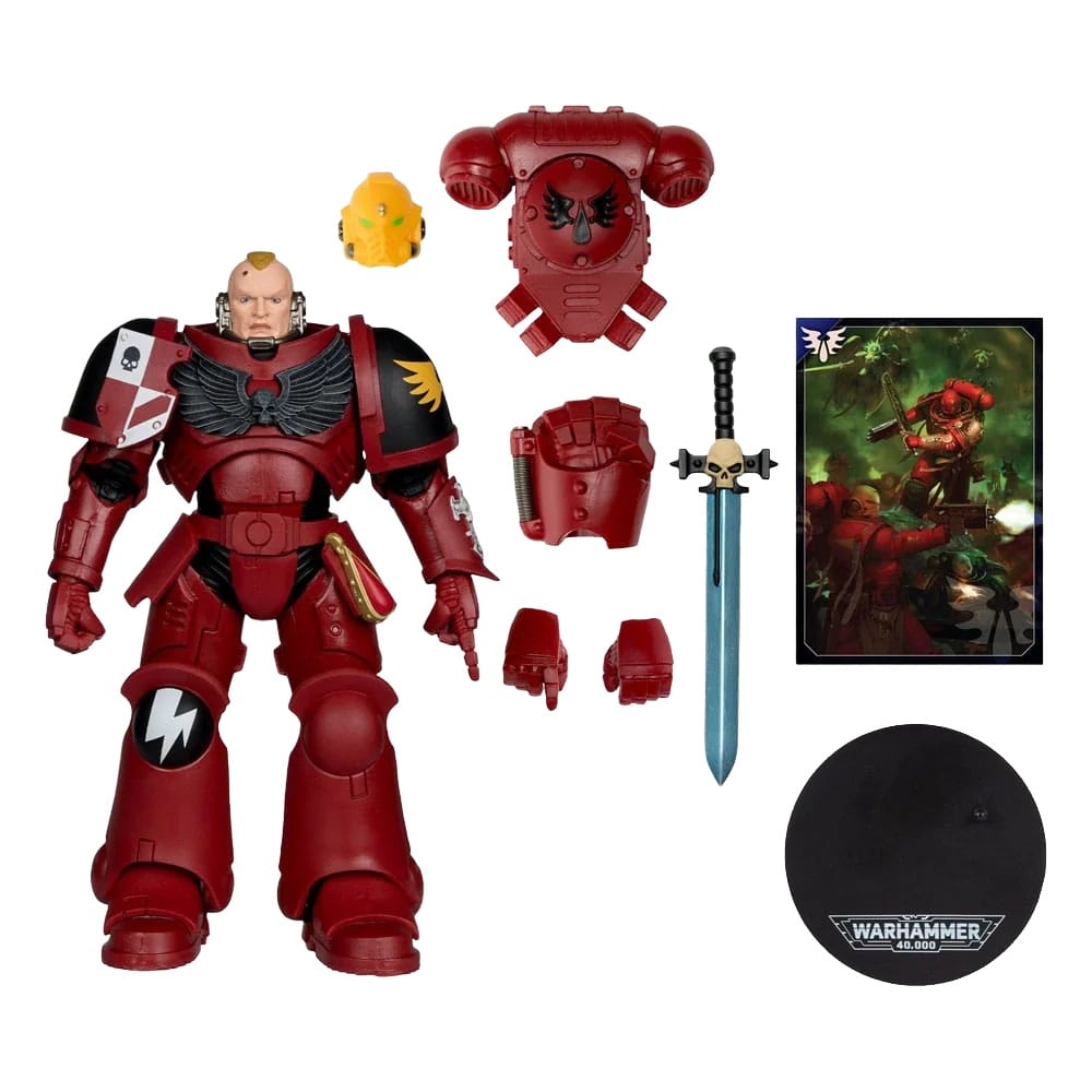 WARHAMMER 40,000 - ASSAULT INTERCESSOR SERGEANT (BLOOD ANGELS) 1/10 - 3