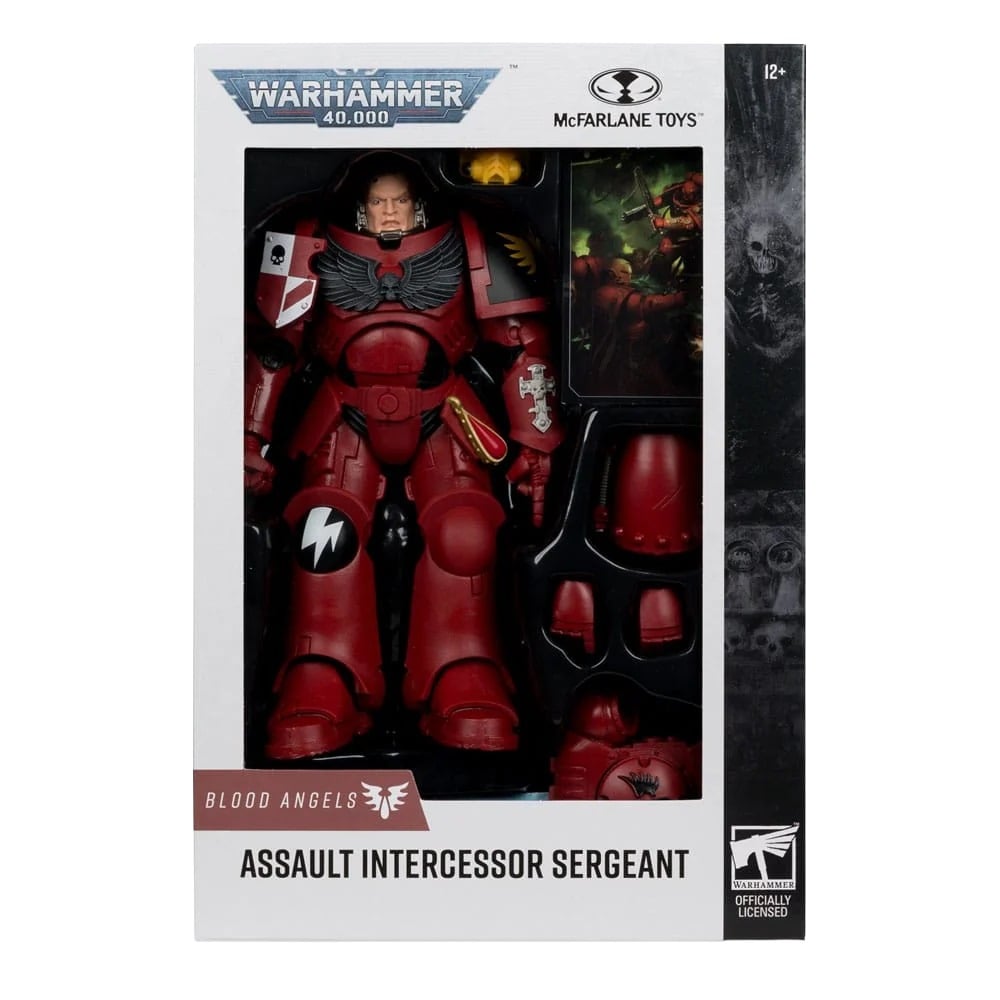 WARHAMMER 40,000 - ASSAULT INTERCESSOR SERGEANT (BLOOD ANGELS) 1/10 - 4