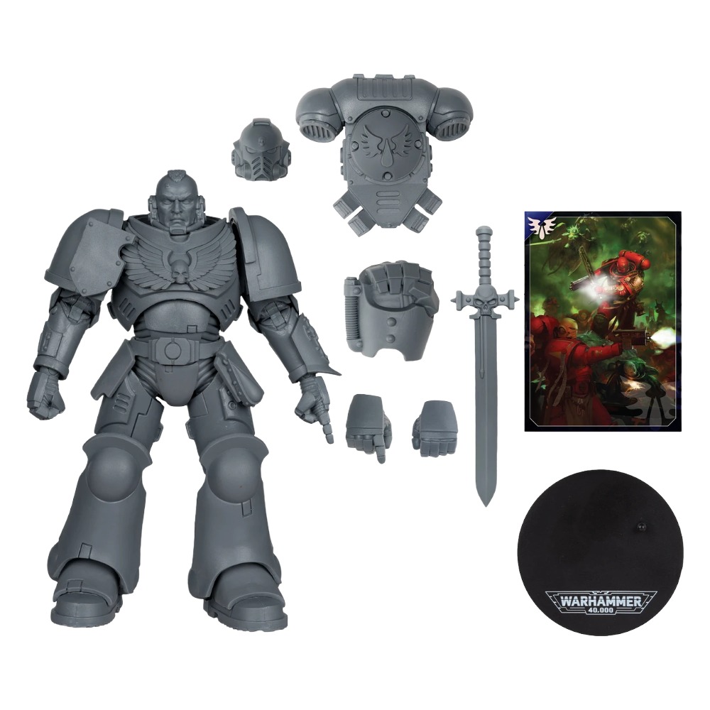 WARHAMMER 40,000 - ASSAULT INTERCESSOR SERGEANT (BLOOD ANGEL) - ARTIST PROOF 1/10 - 4