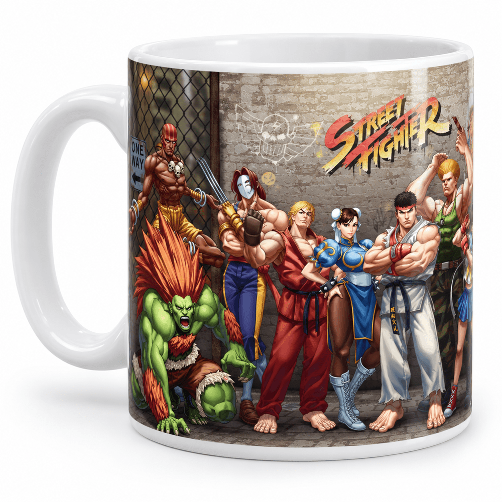 STREET FIGHTER MUG 11 OZ. - 1
