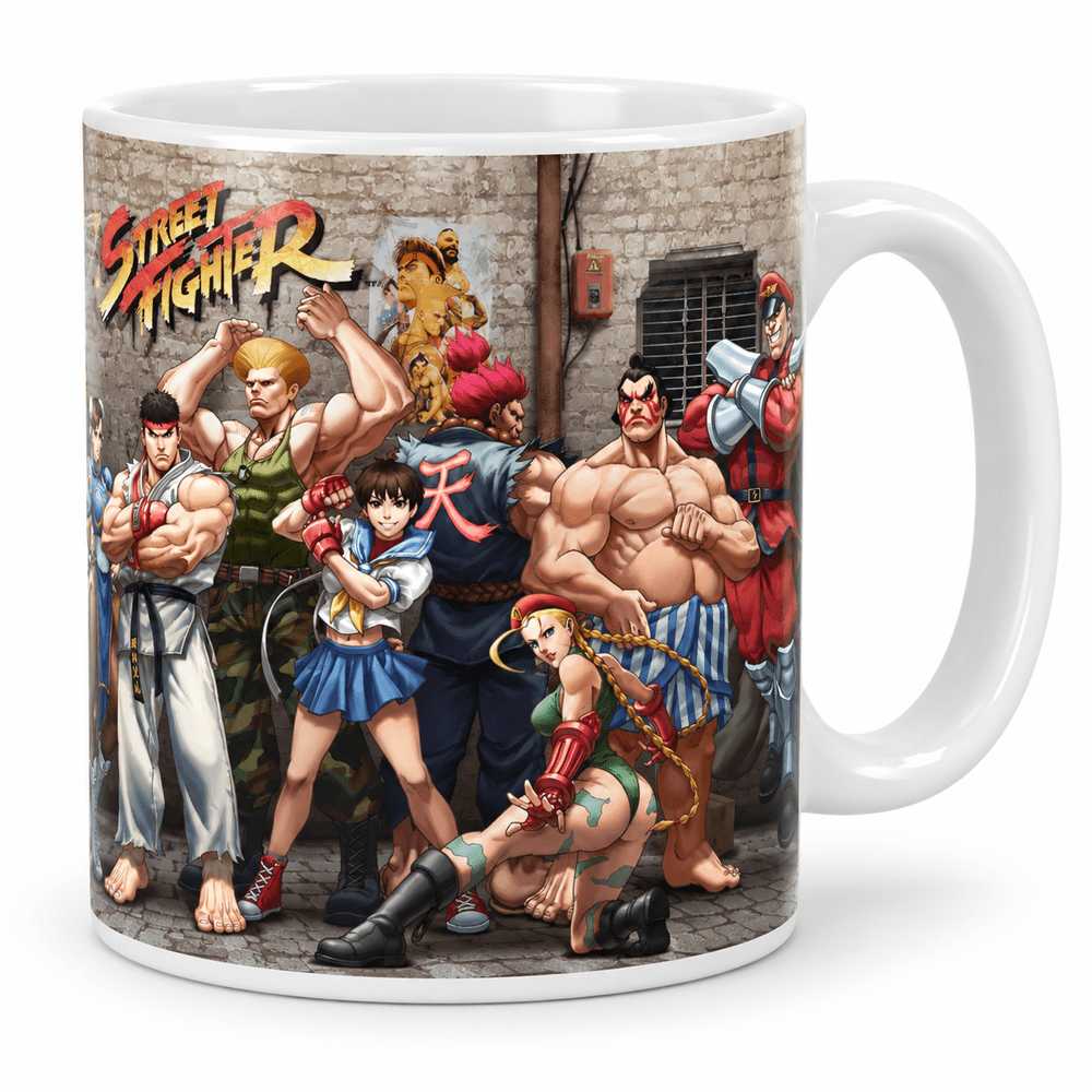 STREET FIGHTER MUG 11 OZ. - 2