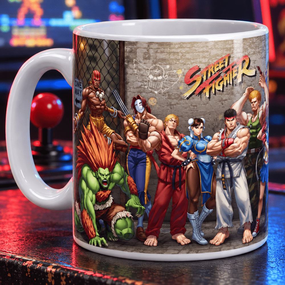 STREET FIGHTER MUG 11 OZ. - 3