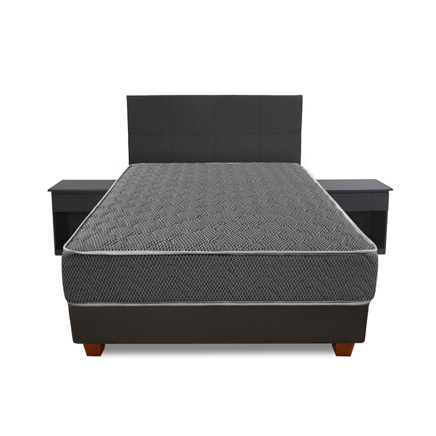 JUEGO DE DORMITORIO ECHO ORION BLACK 2 PLZ - 2