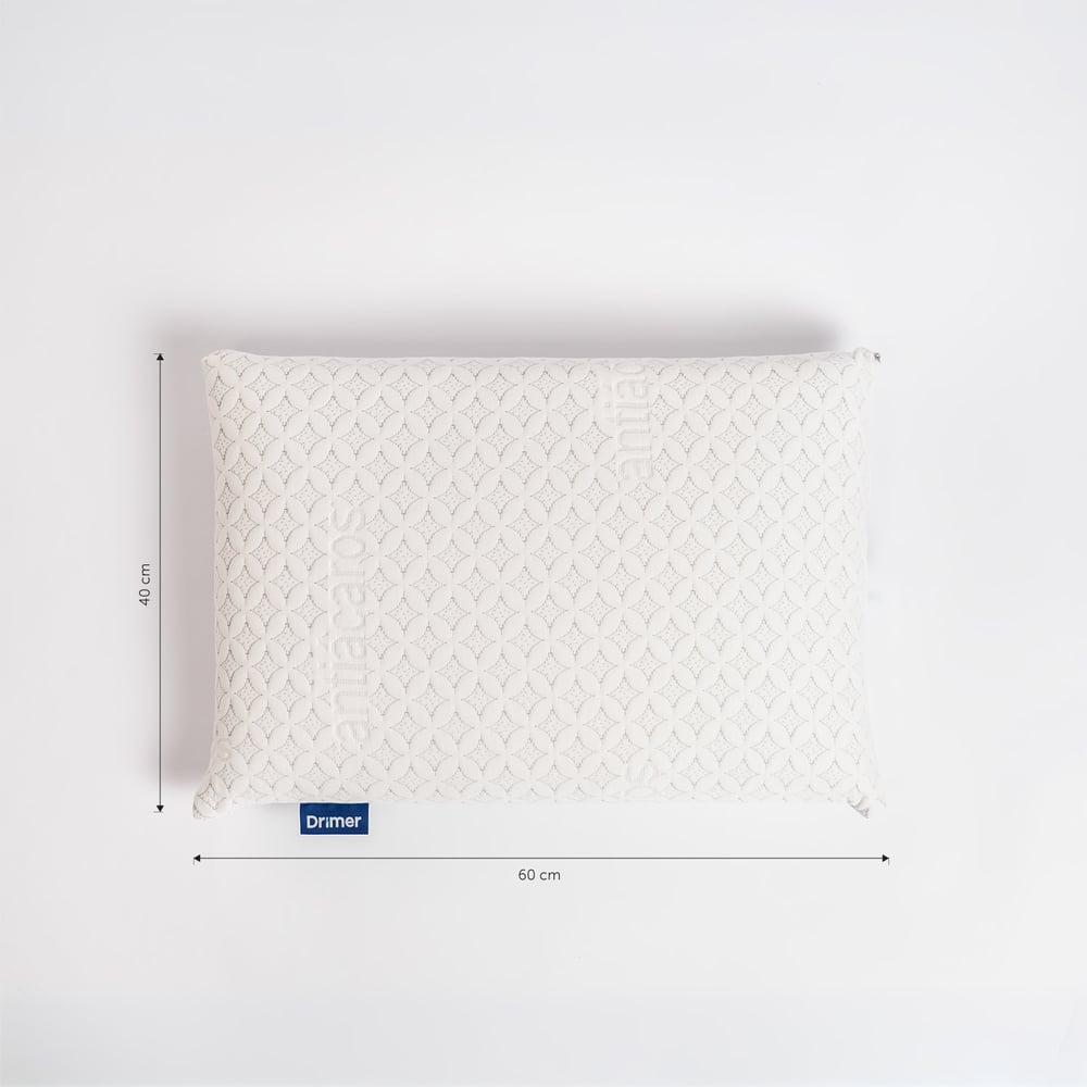 PACK X2 ALMOHADAS VISCO ANTIACAROS 60X40CM - 4
