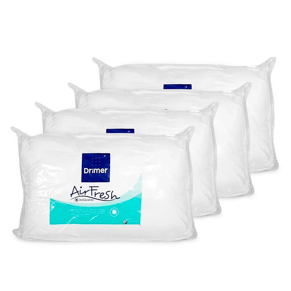 PACK X 4 ALMOHADAS AIRFRESH FIRM 70X50CM. - 1