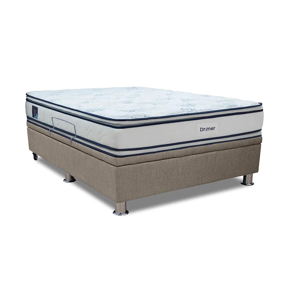 CAMA PRACTIBOX ANTISTRESS FIAMMA | 2 PLAZAS BEIGE - 3