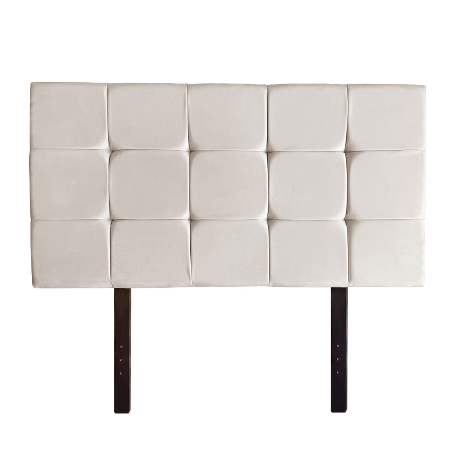 CABECERA CUADROS BEIGE QUEEN - 1