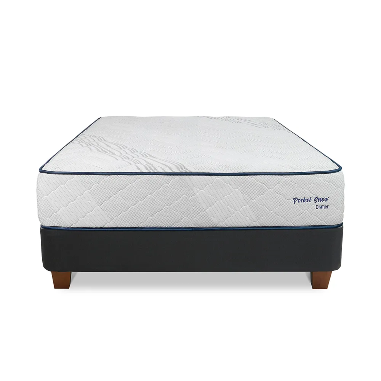 CAMA AMERICANA POCKET SNOW 1.5 PLAZAS - 2