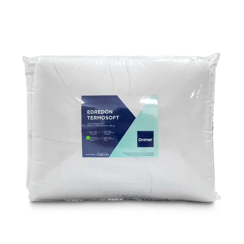 PACK DE INVIERNO: EDREDÓN + JUEGO DE SÁBANAS BLANCO | KING - 4