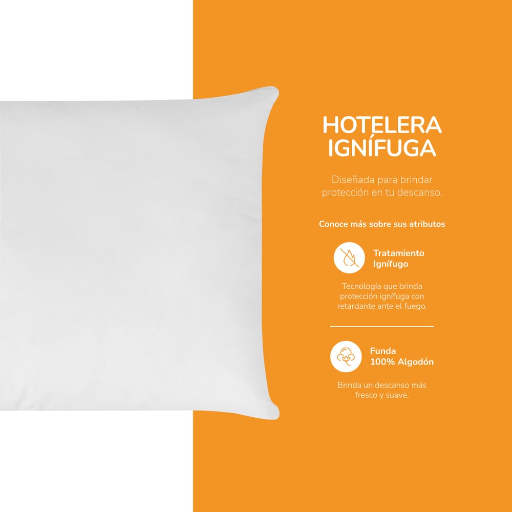 Pack Protege 2 Almohadas + 2 Protectores 65x50 cm - 3
