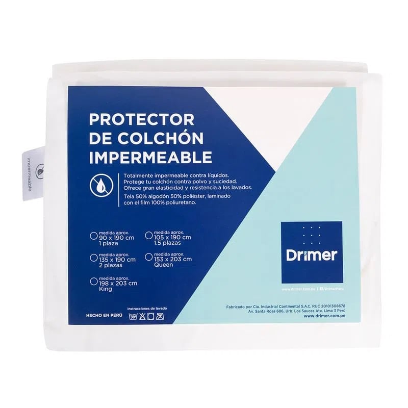 Pack Descanso Fiamma - Colchón Fiamma + Protector (Queen) - 2