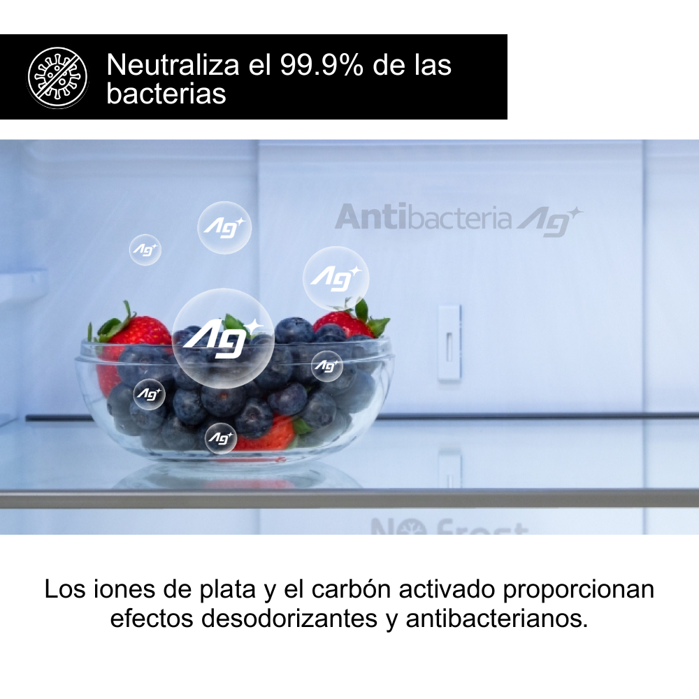 REFRIGERADORA PANASONIC 251 L TOP FREEZER BT31 - 6