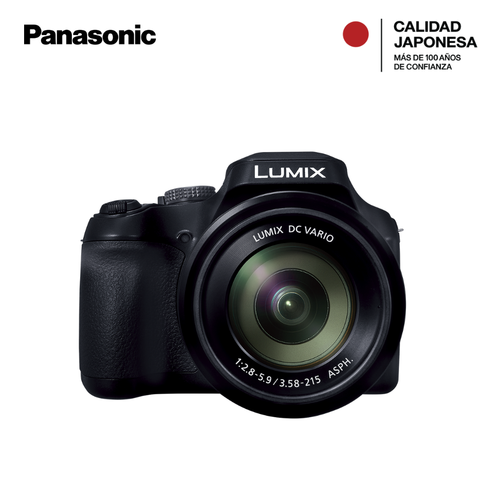 CÁMARA LUMIX DC‑FZ80D SEMIPROFESIONAL BRIDGE 60X 18.1 MP 4K CON LENTE 20‑1200MM - 1