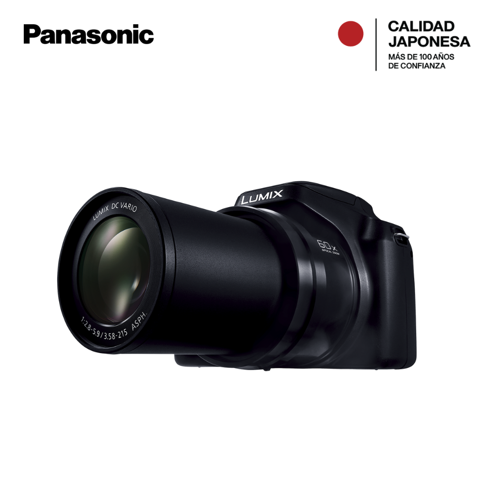 CÁMARA LUMIX DC‑FZ80D SEMIPROFESIONAL BRIDGE 60X 18.1 MP 4K CON LENTE 20‑1200MM - 2