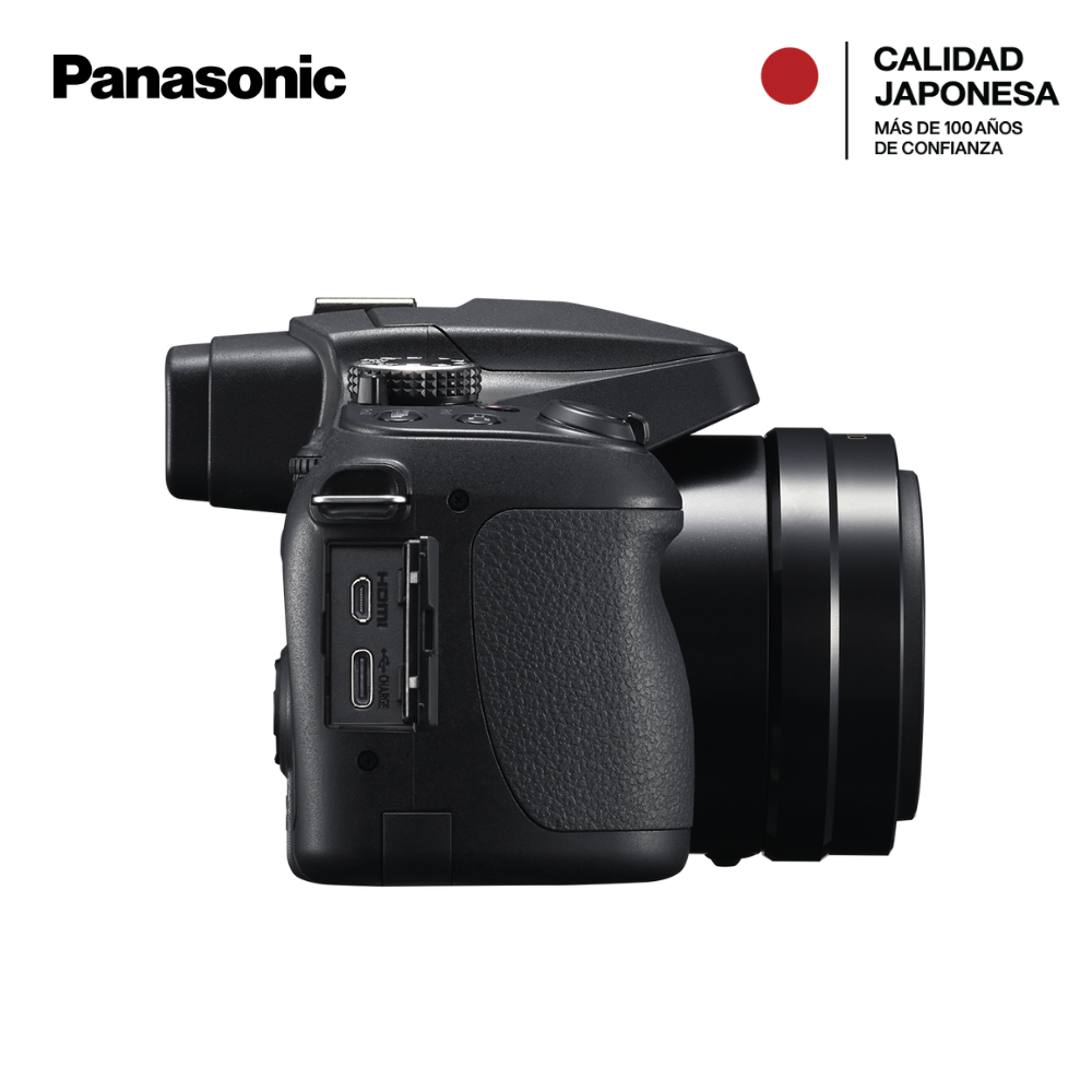 CÁMARA LUMIX DC‑FZ80D SEMIPROFESIONAL BRIDGE 60X 18.1 MP 4K CON LENTE 20‑1200MM - 4